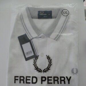 FRED PERRY SLIM FIT POLO 2XL